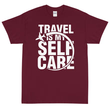 Load image into Gallery viewer, The Limited Edition Travel is My Self Care Short Sleeve T-Shirt