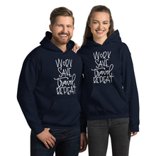 Load image into Gallery viewer, The Limited Edition Work, Save, Travel, Repeat Unisex Hoodie