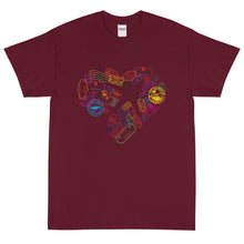 Load image into Gallery viewer, The Limited Edition Passport Stamps Short Sleeve T-Shirt