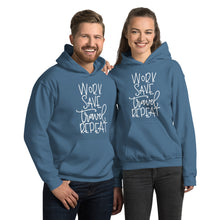 Load image into Gallery viewer, The Limited Edition Work, Save, Travel, Repeat Unisex Hoodie
