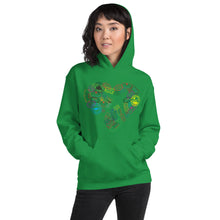 Load image into Gallery viewer, The Limited Edition Passport Stamps Unisex Hoodie