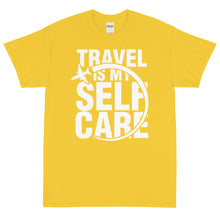Load image into Gallery viewer, The Limited Edition Travel is My Self Care Short Sleeve T-Shirt
