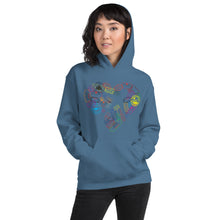 Load image into Gallery viewer, The Limited Edition Passport Stamps Unisex Hoodie