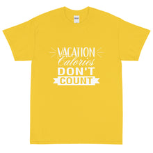 Load image into Gallery viewer, The Limited Edition Vacation Calories Don't Count Short Sleeve T-Shirt