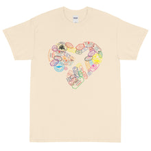 Load image into Gallery viewer, The Limited Edition Passport Stamps Short Sleeve T-Shirt