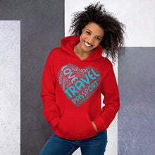 Load image into Gallery viewer, The Limited Edition Love, Travel, Passport Unisex Hoodie